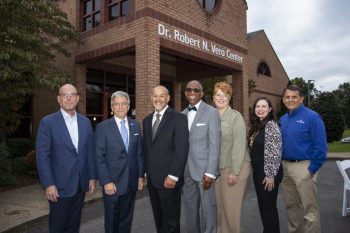 Centerstone’s Kevin Norton, David Guth, Bob Vero, Ben Middleton, Suzanne Koesel, Jennifer Lockman, and John Markley