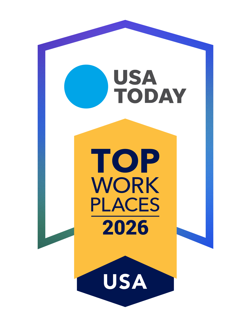 USA Today - Top Workplaces Designation