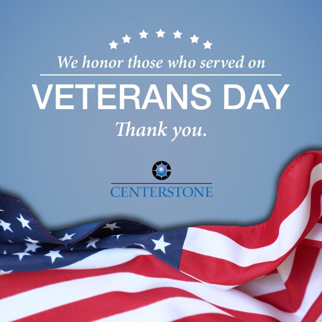 Take time to thank and honor a veteran today – and every day - Centerstone