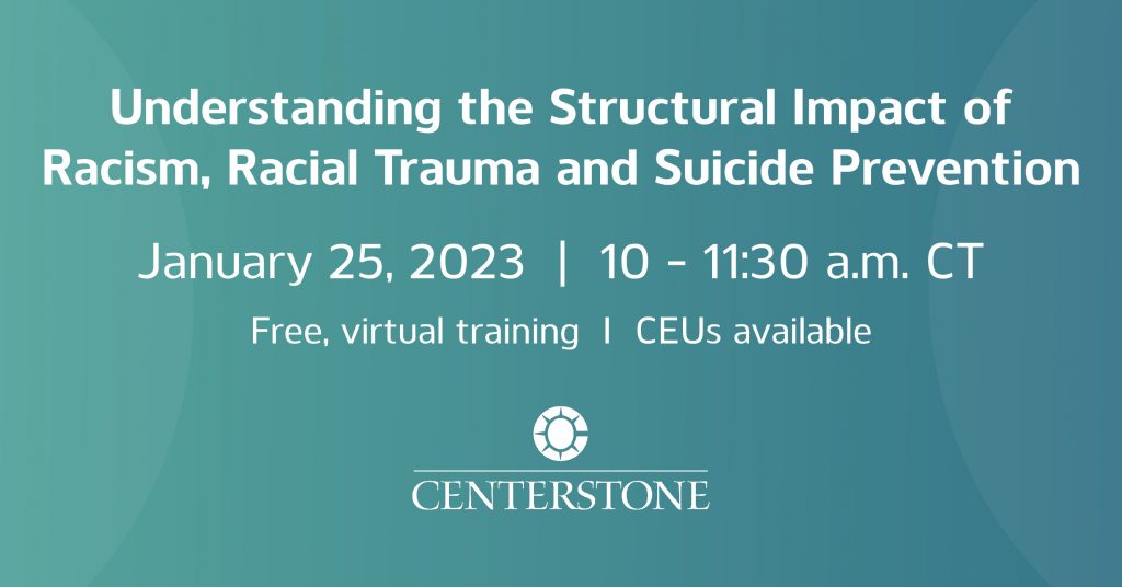 Centerstone to host ‘Understanding the Structural Impact of Racism ...