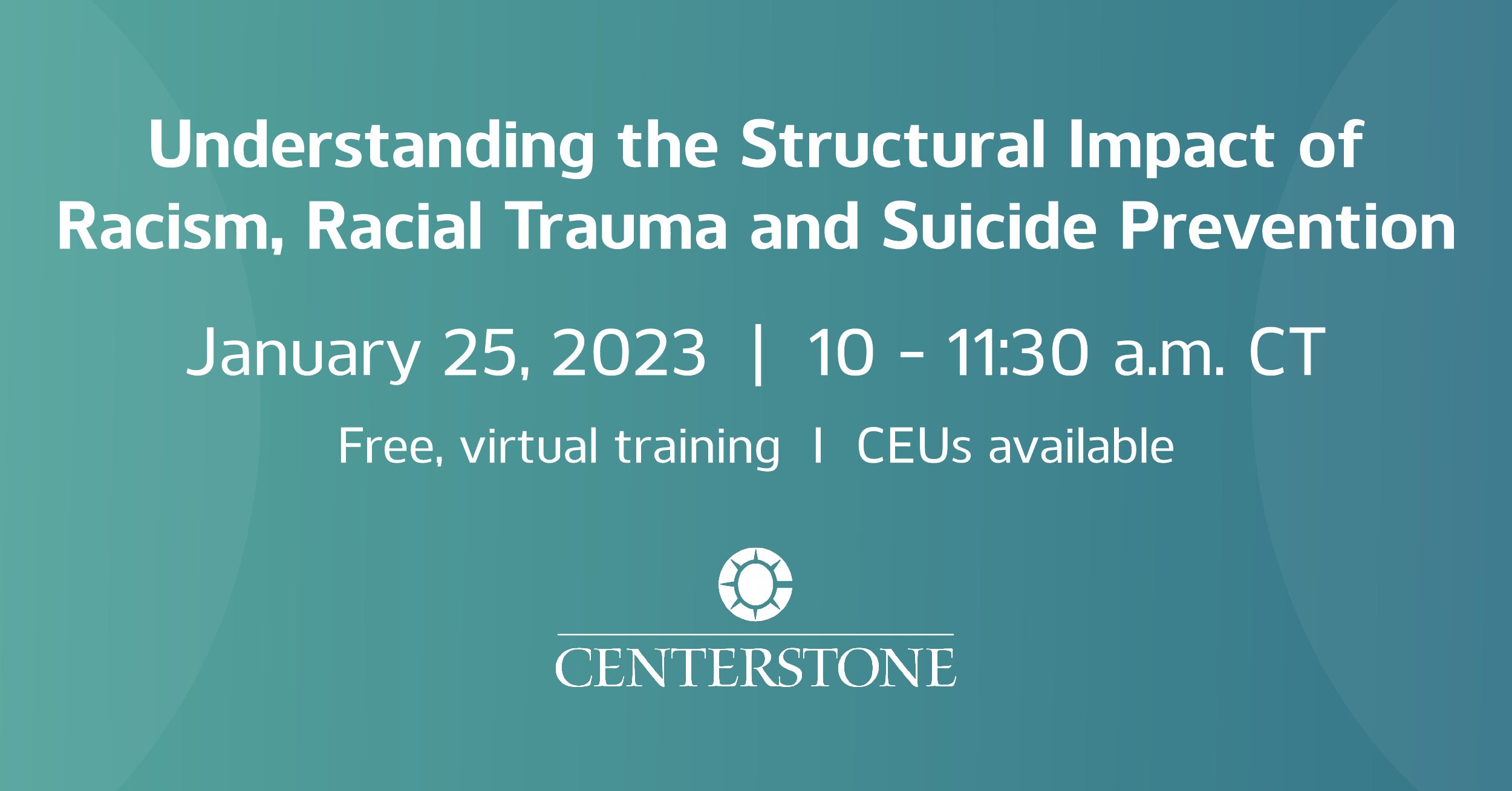 Centerstone to host ‘Understanding the Structural Impact of Racism ...