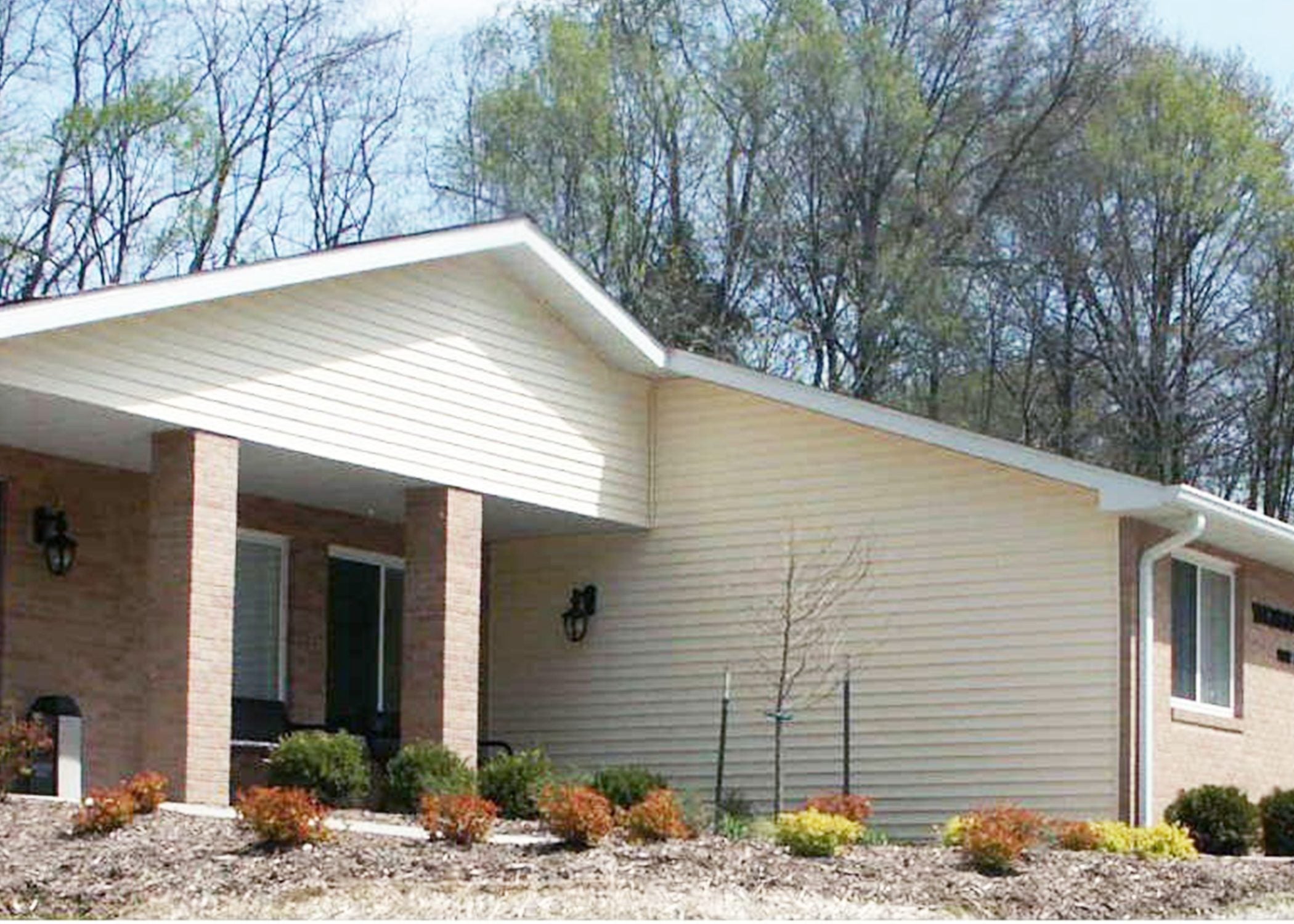 front of Yakubian housing complex